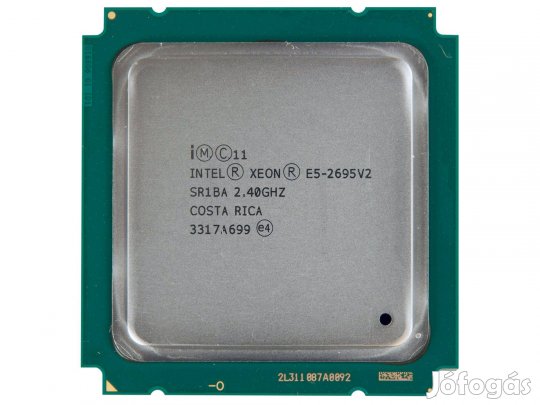 Több E5-2695v2 (12 mag) 115W 3.2Ghz +6hó gari!