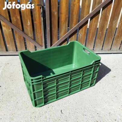 Több Új erős M30 műanyag láda tároló zöldséges gyümölcs geb gev doboz