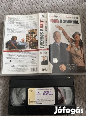 Több a sokknál vhs kistok vigjáték