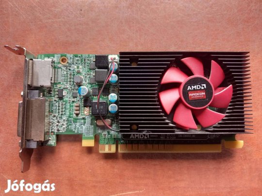 Több darab! Lowprofile AMD Radeon R5 430 2 GB DDR5 VGA kártya eladó!
