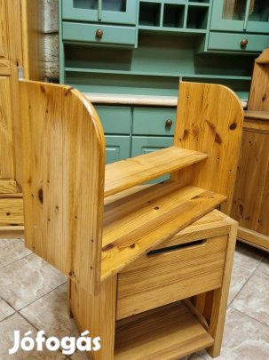 Több db fenyő fali polc 72x43x27/60x35x21