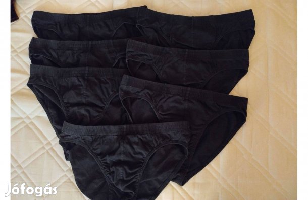 Több fekete színű férfi pamut alsó nadrág, alsónadrág eladó