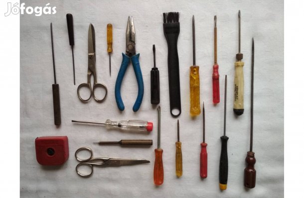 Több féle szerszám ,használt 27 db