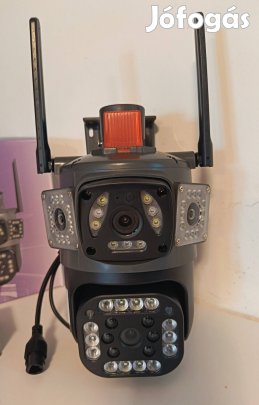 Több lencsés biztonsági wifi smart térfigyelő kamera