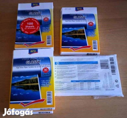 Több mint 300 db. Aro Photo Inkjet Paper - Glossy + Semi-glossy