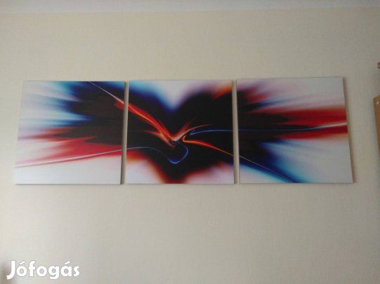 Több részes falikép modern mintával