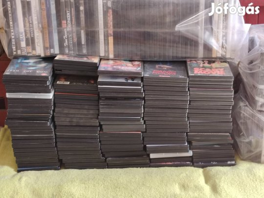 Több száz darab DVD film 100 Ft/ db