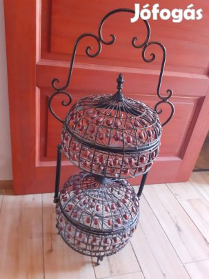 Többfunkciós, török fém dekorációs állvány olcsón eladó