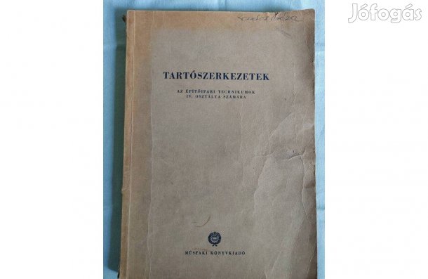 Tóbiás Lorand- Tartószerkezetek, 1961