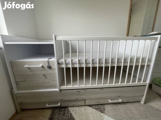 Todi Bee kombiágy kókuszmatraccal+komód eladó!