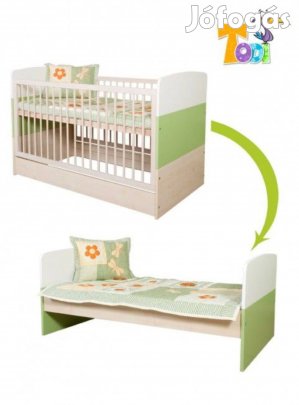Todi Kaméleon átalakítható 70 x 140 cm-es babaágy, kiságy, gyerekágy