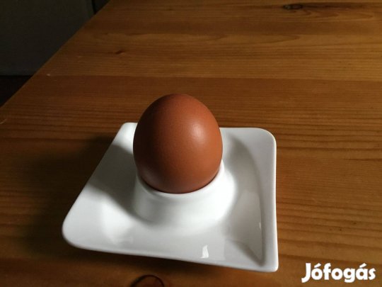 Tojástartó tálaláshoz, porcelán, új - 4 db