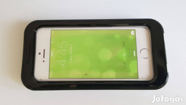 Tok Iphone 5 / 5S / 6 Plus telefonra víz - por - ütésálló fekete színű