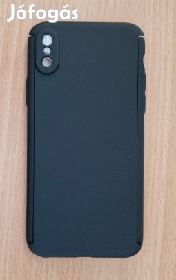 Tok Iphone X telefonra tok fóliával fekete színű
