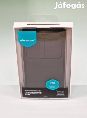 Tok Samsung Galaxy S24 Ultra Nillkin Pro kameravédős fekete telefontok