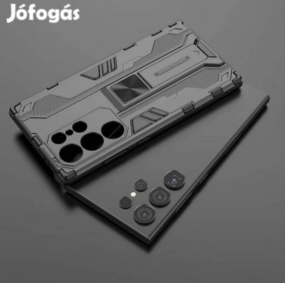 Tok, Samsung Galaxy S24 Ultra ütésálló kitámasztható Car Magnetic tok