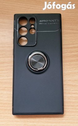 Tok, Samsung Galaxy S24 Ultra ütésálló kitámasztható tok fémgyűrű