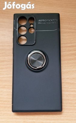 Tok, Samsung Galaxy S24 Ultra ütésálló kitámasztható tok fémgyűrű