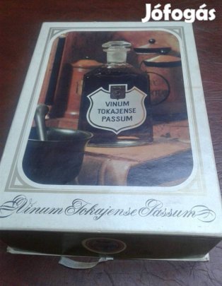Tokaji boros doboz díszdoboz 80-as évek
