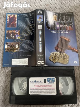 Tökéletes bűntény vhs kistok thriller