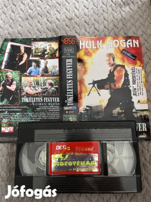 Tökéletes fegyver vhs kistok akció alfa Hogan