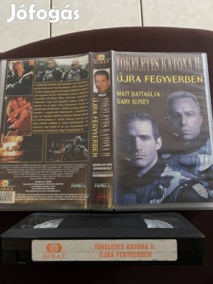 Tökéletes katona 2 újra fegyverben akció vhs nagytok. 