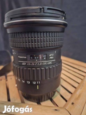Tokina 11-16 f/2.8 AT-X Pro (Aspherical) Canon bajonettel