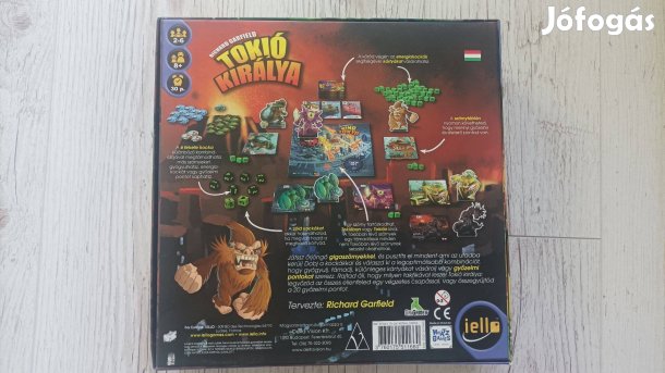Tokió Királya társasjáték-King of Tokyo magyar kiadás