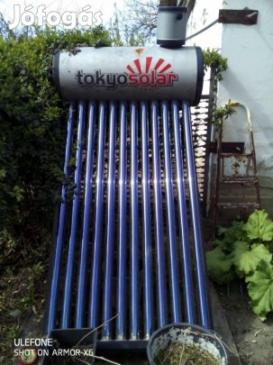 Tokio solár kültéri vizmelegitó