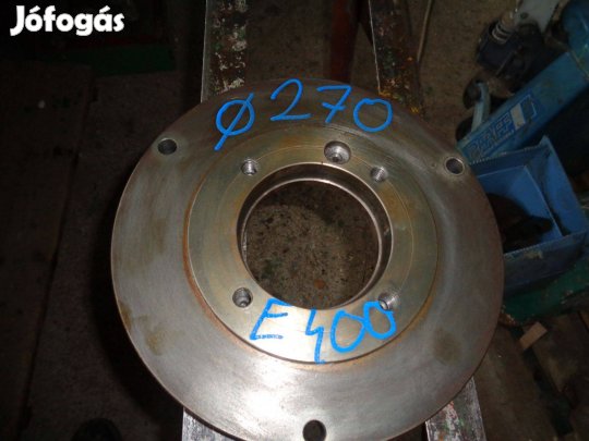 Tokmánytárcsa E400 EU400 eszterga 270 menesztőtárcsa tokmány hátlap