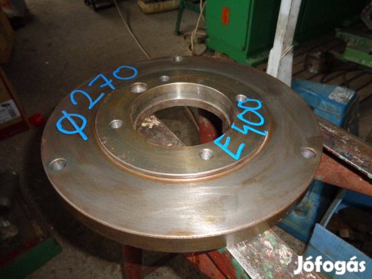 Tokmánytárcsa E400 EU400 eszterga 270 menesztőtárcsa tokmány hátlap