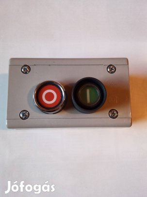 Tokozott nyomógomb Ki - Be.  Új.