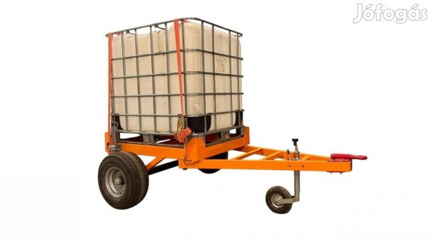 Toldi IBC 1000 literes folyadékszállító utánfutó