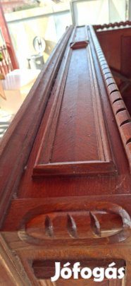 Tölgy fa ágy faragott farcia ágy