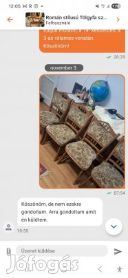 Tölgy fa székek eladók 