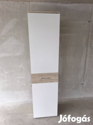 Tölgy fehér színű előszoba szekrény