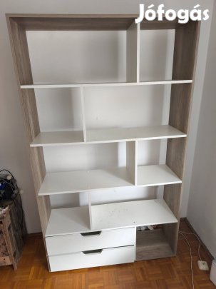 Tölgy fehér színű polc