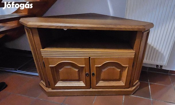 Tölgy sarok komód , szekrény