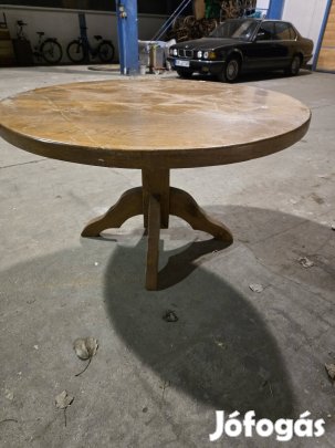 Tölgy tömör ebédlőasztal 