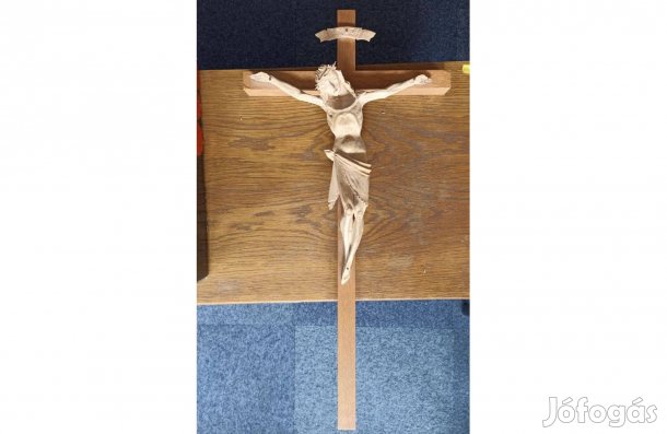 Tölgyfa kereszt, fa korpusszal eladó