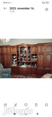 Tölgyfa szekrénysor