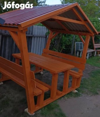 Tölgyfából filagória rendelhető