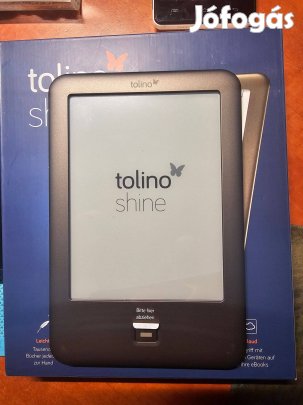 Tolino Shine - by D TELEKOM-Készülék+TOK+Töltő-doboz,fóliás,0 perces