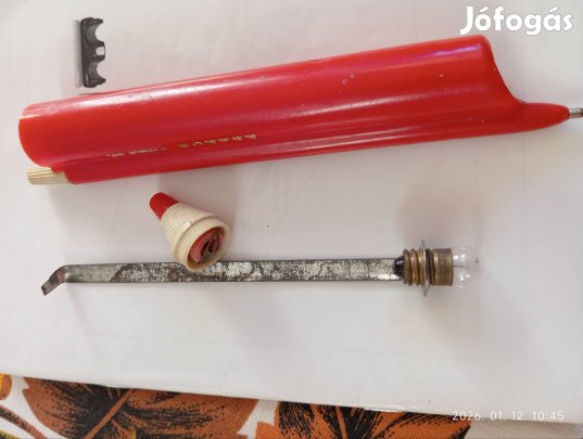 Toll, retró,elemlápás. Működik(elem nélkül),toll kifogyott 