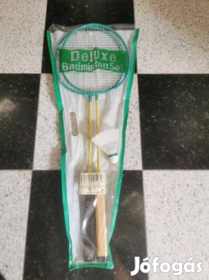 Tollas készlet, Badminton szett, labda, ütő és tok, új