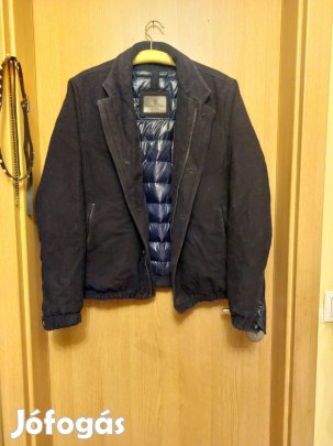 Tolldzseki fekete ferfi M/L szövet