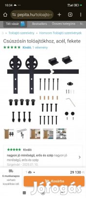 Tolóajtó, pajta ajtó kompletten