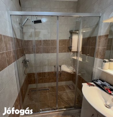 Tolóajtós zuhanykabin