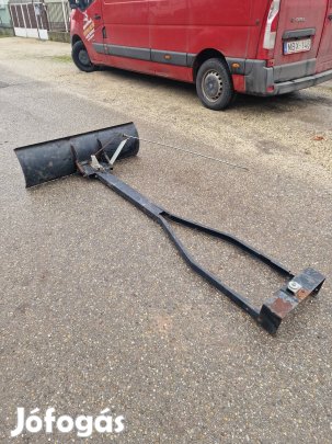 Tolólap hótoló lap kistraktorra fűnyíró traktorra Quad-ra 