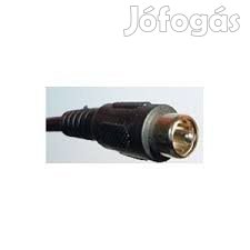 Töltő kábel, 2 pólusú kör dugóval